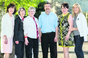 Pictured left to right are, Maeve Martin-Kelly, Kathleen Crowley, Vera Speiran, John Blackwell, Patricia Houlihan and Sandra O'Loughlan. Picture: Alan