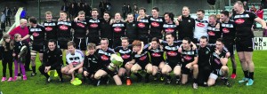 Newcastle West Celebrate Photo John Mortell (2) County Senior Football Final - NCW v Drom/Broadford