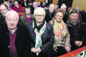 Eugene and Margaret Casey with Mary and Pat Flynn. George Daly Newcastle West and District Lions Club Christmas Concert