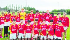 Mallow U14 hurlers pictured after their victory over Ballygiblin in last Saturday's North Cork League Final.