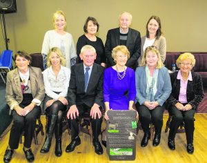 Daisy Kearney surrounded by her family. West Limerick Singing Club Honours Daisy Kearney