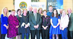 Pictured at the launch of the Maths & Science Schools Initiative are primary school principals and teachers from the North Cork area on the 5th October.