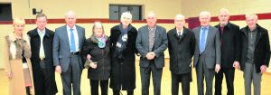 Eileen (Riordan) O'Brien, Bill O'Brien, Eddie O'Sullivan, Brigid and Frank Phelan, Pat O'Donovan, Con Colbert (who launched the journal), Pat Normoyle, Sean Liston and John King. Den O'Brien Launch of Feohanagh Castlemahon Parish Annual