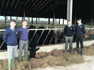 Daniel Mc Sweeney, Dean Garvey, Shaun OConnor and Jamie Fitzgerald.